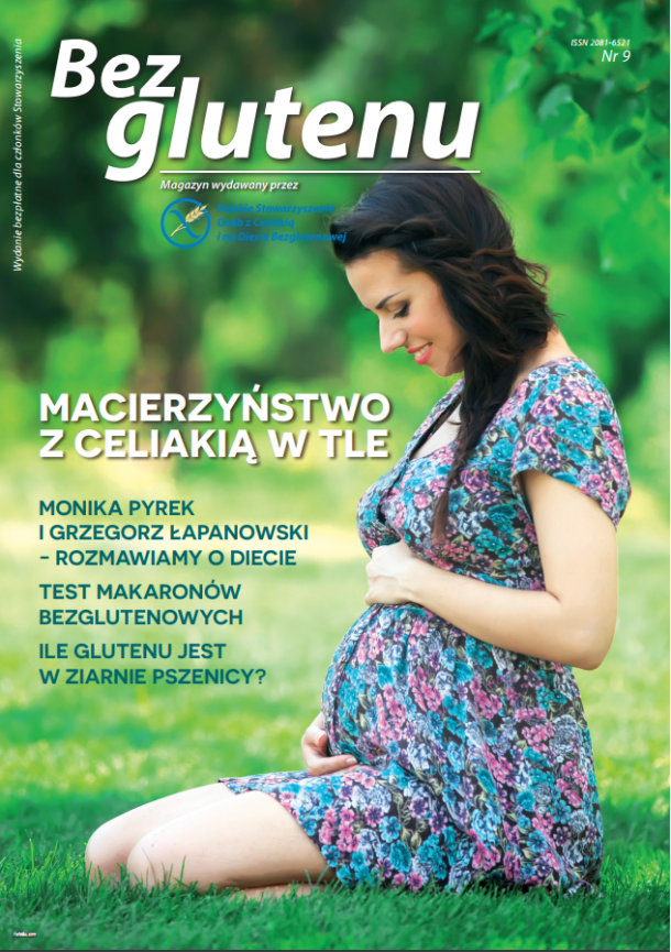 9 numer magazynu "Bez glutenu" Celiakia