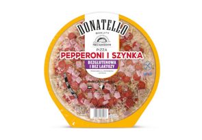 Bezglutenowa pizza Donatello PEPPERONI I SZYNKA – nowość w sklepach Biedronka!