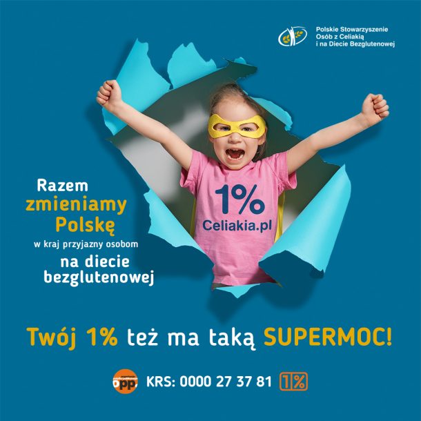 Masz SUPERMOC – 1% podatku dla Stowarzyszenia