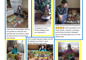 Dzieci z Ukrainy obdarowane paczkami_3