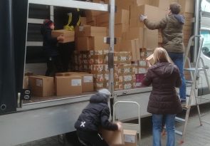 Pakowanie transportu humanitarnego, 17.02.2023