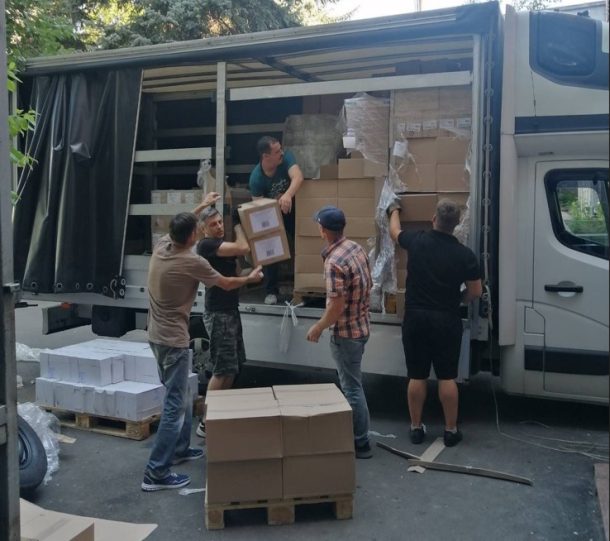 17. transport z pomocą humanitarną trafił do Ukrainy