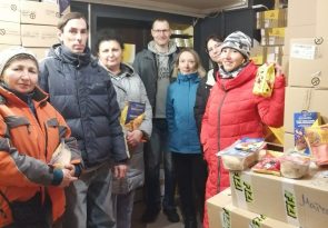 Wolontariusze z Ukraińskiego Stowarzyszenia Osób z Celiakią