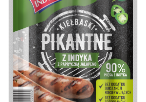 Kiełbaski Pikantne z indyka Indykpol