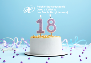 18 lat razem wspieramy bezglutenową społeczność!